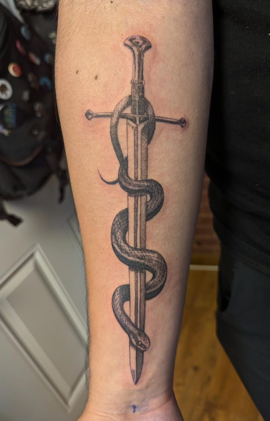 Snake and Sword